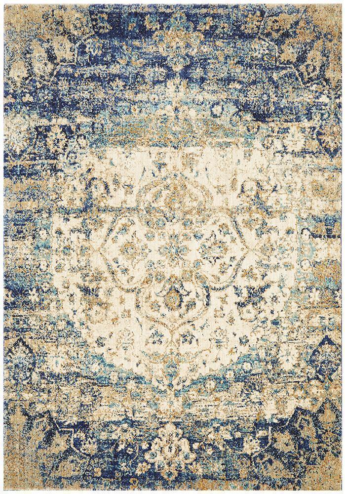 Anastasia 252 Blue Rug - Cozy Rugs Australia