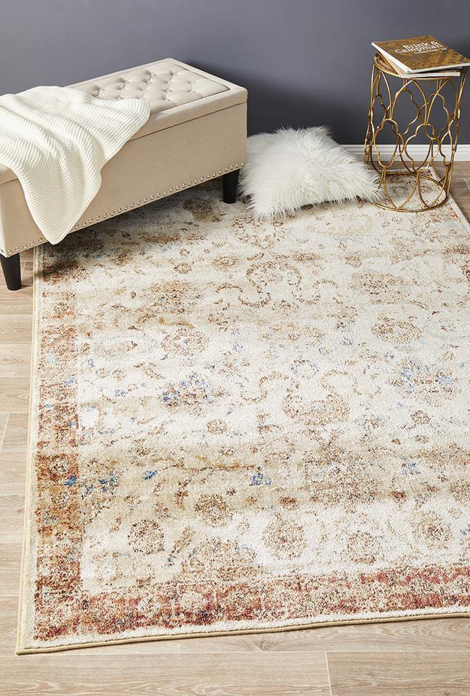 Anastasia 253 Ivory Rug - Cozy Rugs Australia