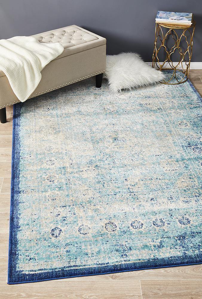 Anastasia 261 Blue Rug - Cozy Rugs Australia