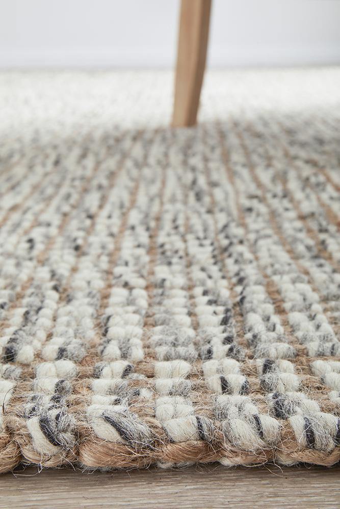 Arabella Grey Rug - Cozy Rugs Australia