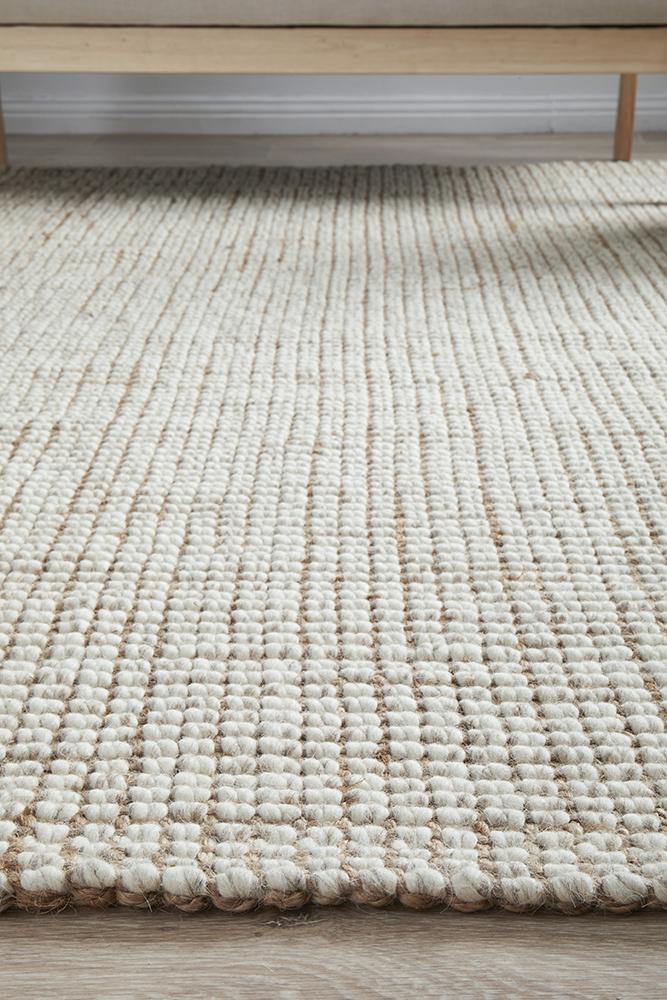 Arabella Natural Runner Rug - Cozy Rugs Australia