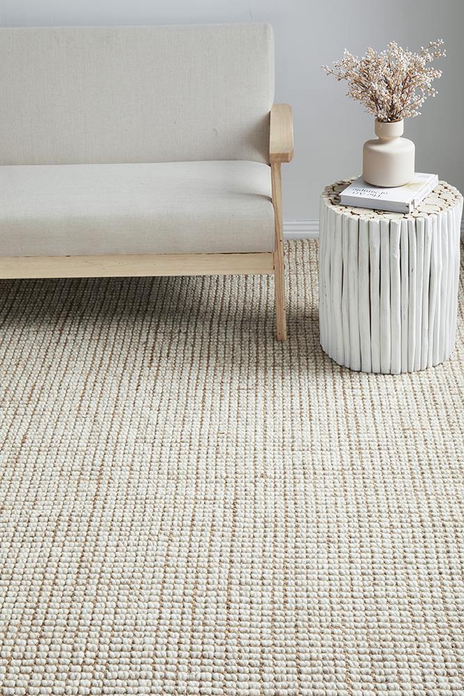 Arabella Natural Runner Rug - Cozy Rugs Australia