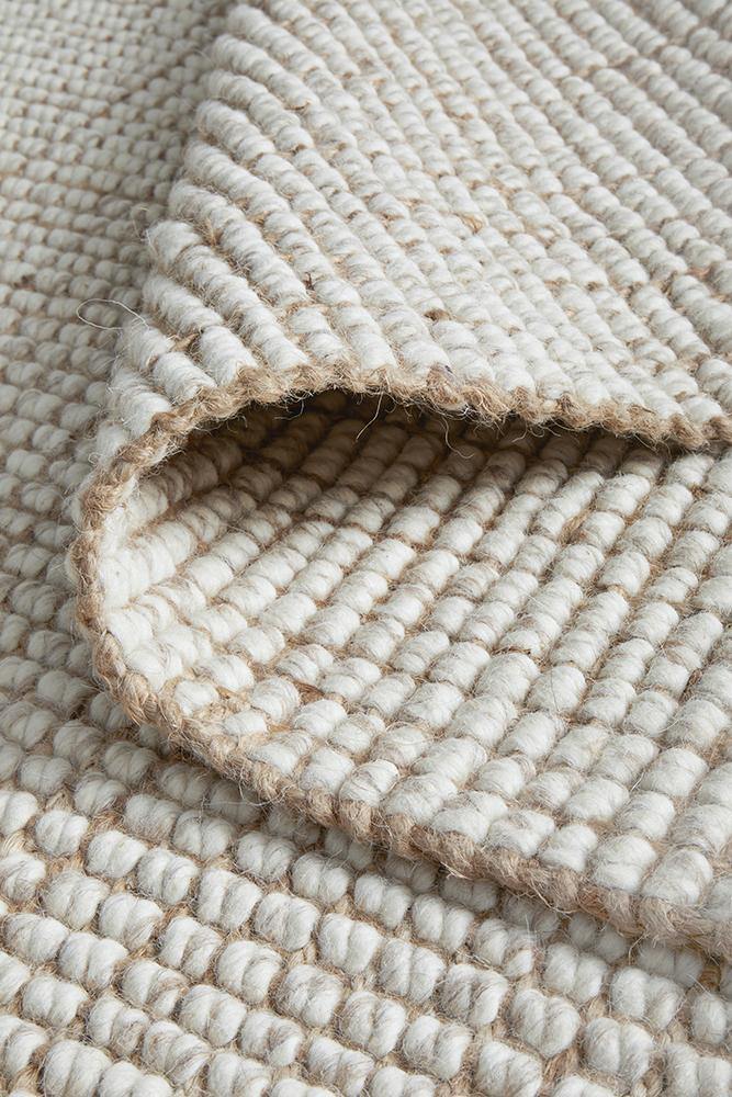 Arabella Natural Runner Rug - Cozy Rugs Australia
