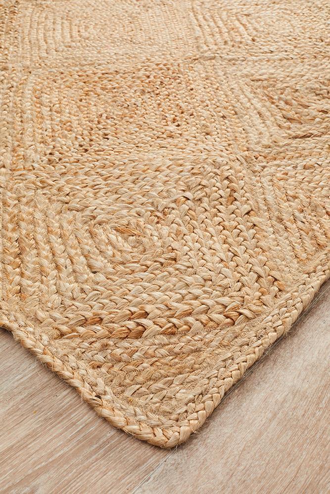 Atrium Hatch Natural Rug - Cozy Rugs Australia