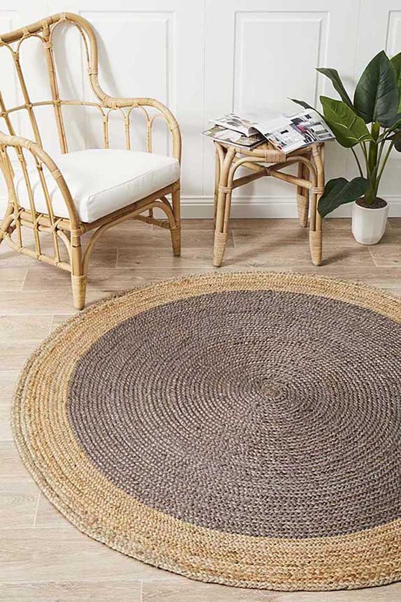 Atrium Polo Charcoal Rug - Cozy Rugs Australia