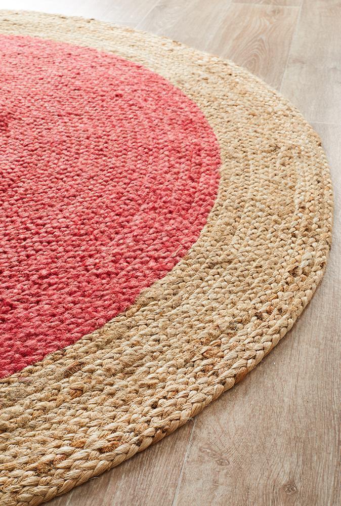 Atrium Polo Round Cherry - Cozy Rugs Australia