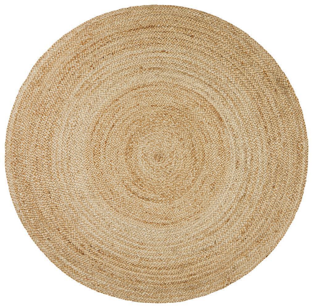 Atrium Polo Round Natural - Cozy Rugs Australia
