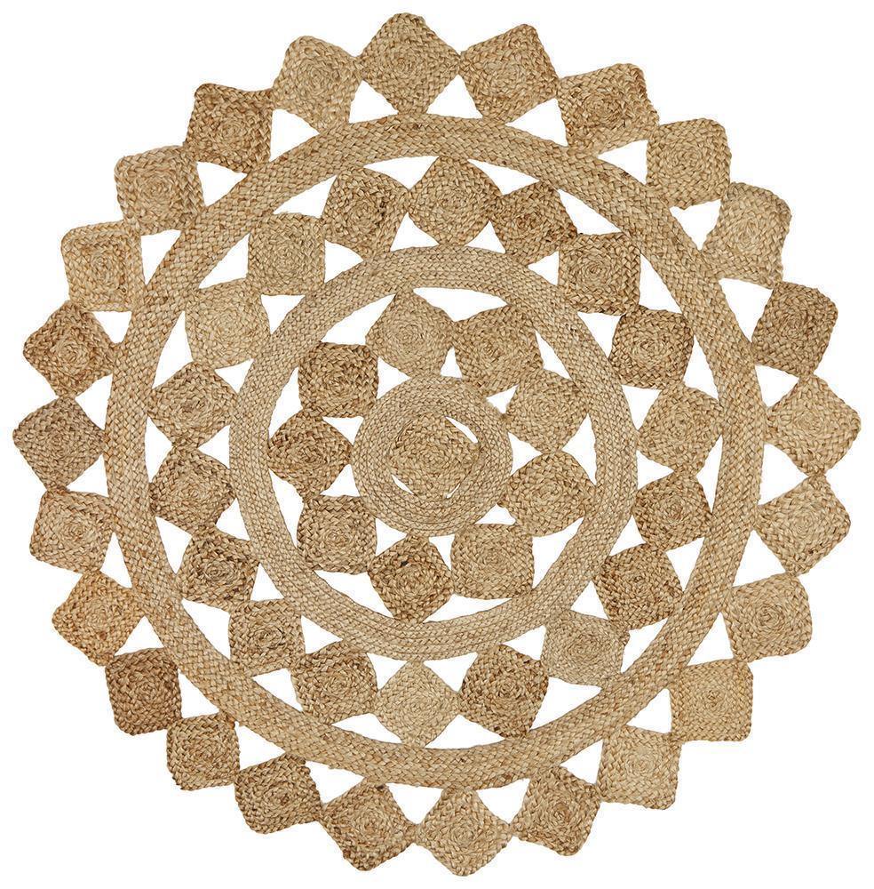 Atrium Tessellate Natural Rug - Cozy Rugs Australia