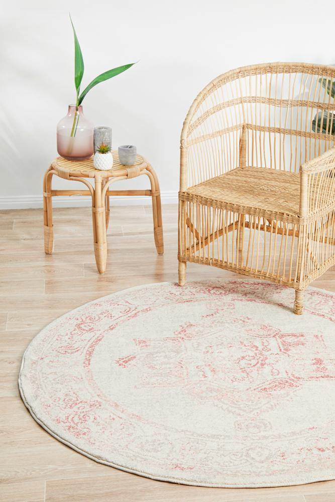 Avenue 702 Rose Round Rug - Cozy Rugs Australia