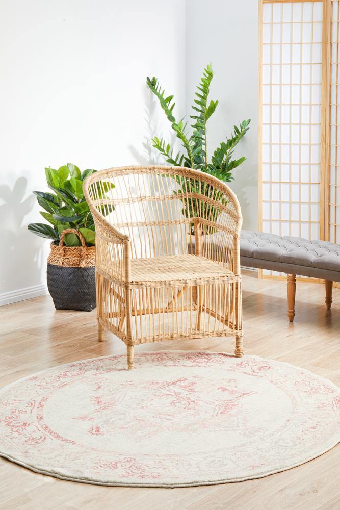 Avenue 702 Rose Round Rug - Cozy Rugs Australia