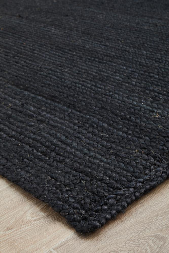 Bondi Black Rug - Cozy Rugs Australia