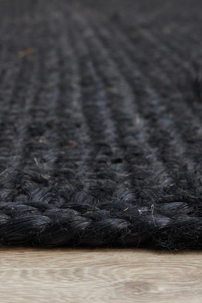 Bondi Black Rug - Cozy Rugs Australia