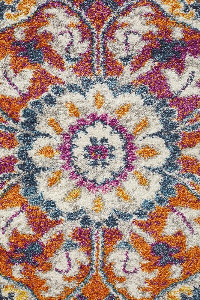 Babylon 207 Multi Round Rug - Cozy Rugs Australia