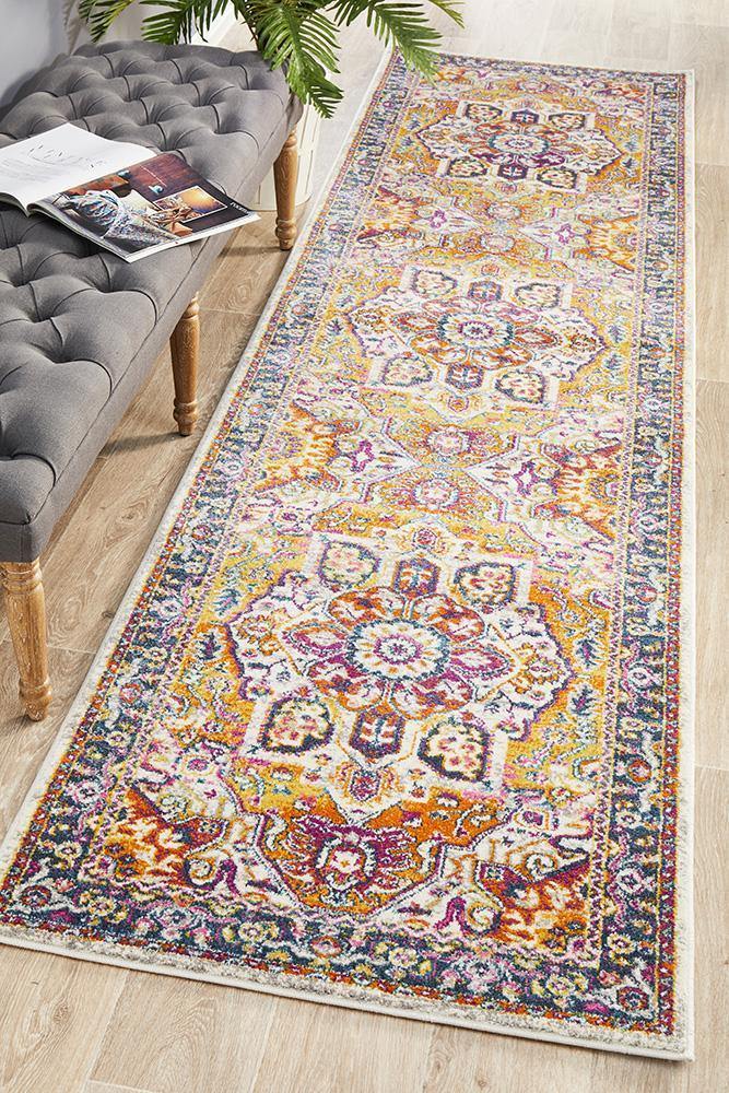 Babylon 207 Multi Runner Rug - Cozy Rugs Australia
