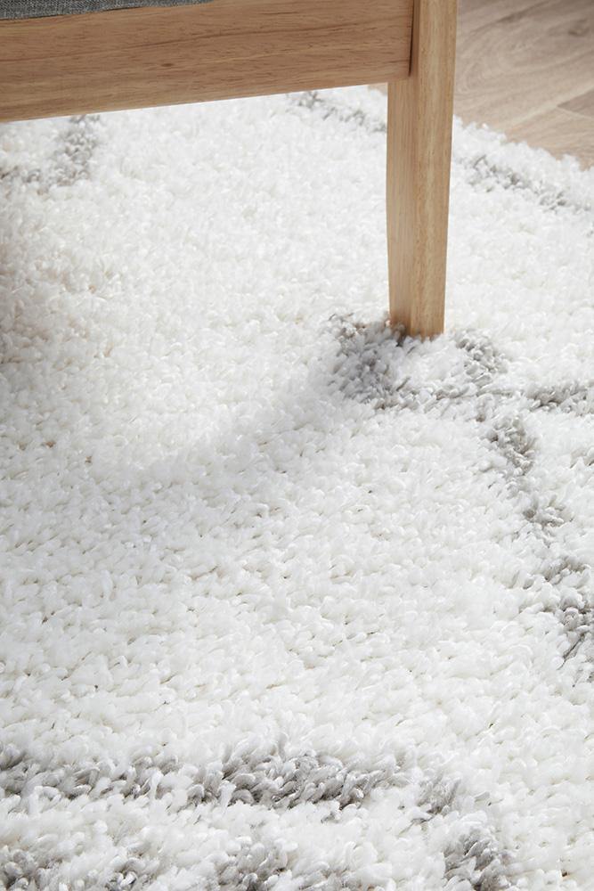Casablanca Temara White Rug - Cozy Rugs Australia