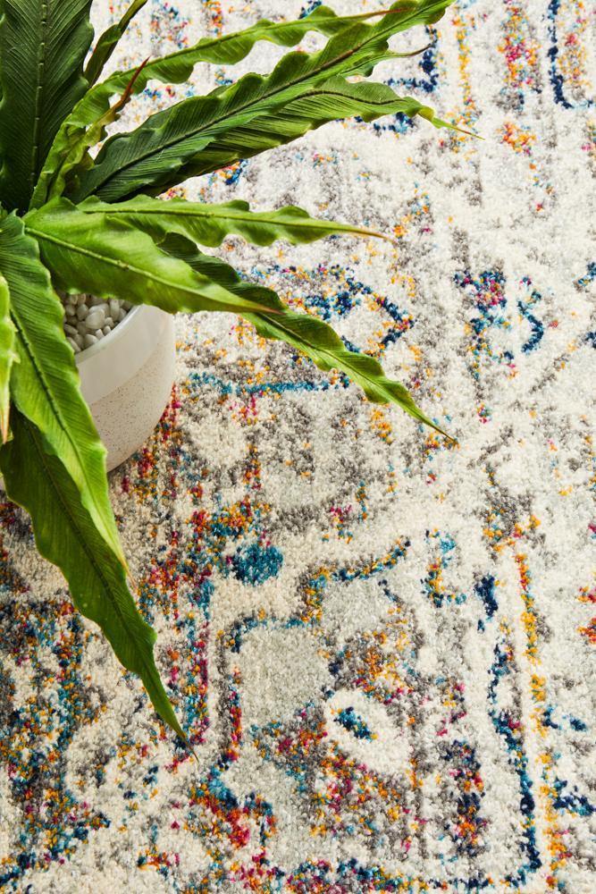 Century 911 Silver Round Rug - Cozy Rugs Australia