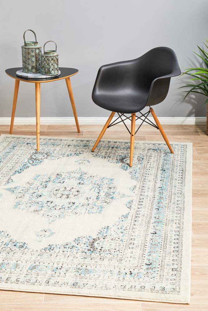 Century 922 White Rug - Cozy Rugs Australia
