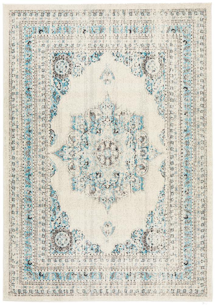 Century 922 White Rug - Cozy Rugs Australia
