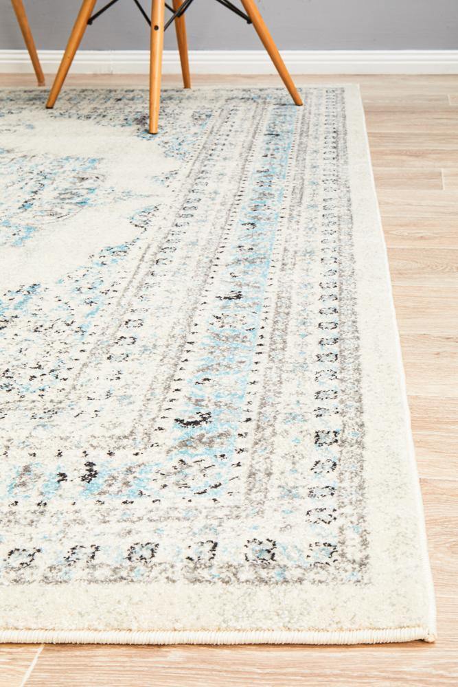 Century 922 White Rug - Cozy Rugs Australia