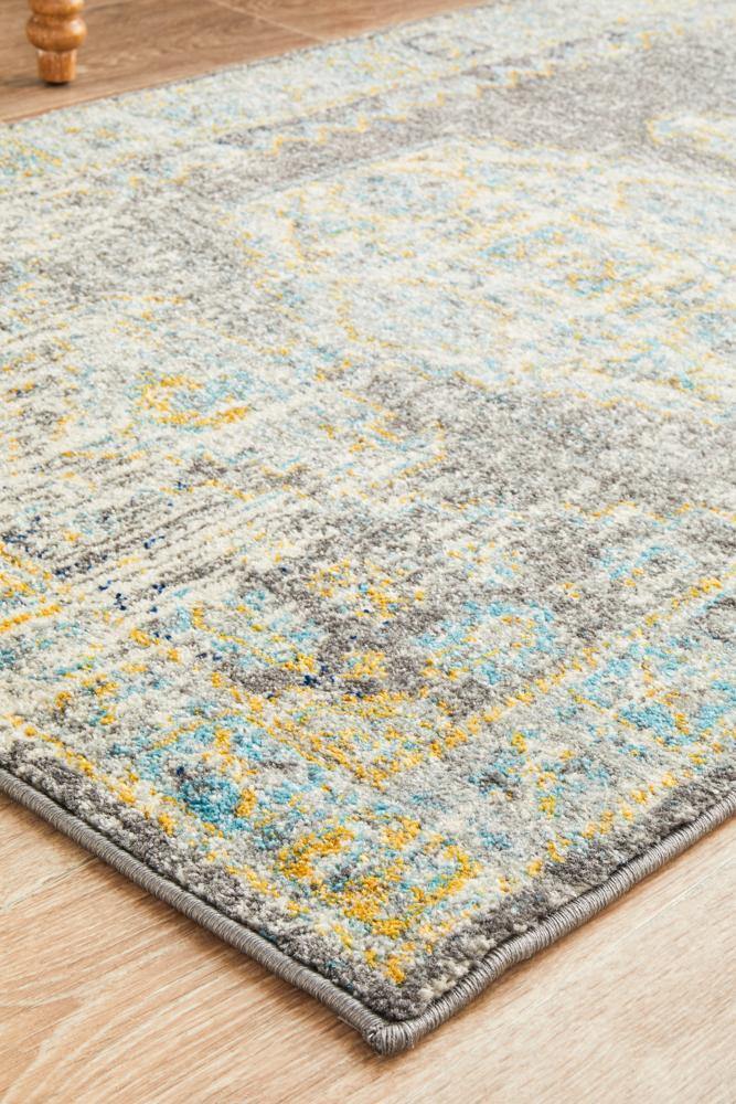 Century 944 Grey Runner Rug - Cozy Rugs Australia