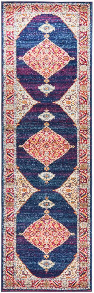 Century 966 Royal Blue Rug - Cozy Rugs Australia