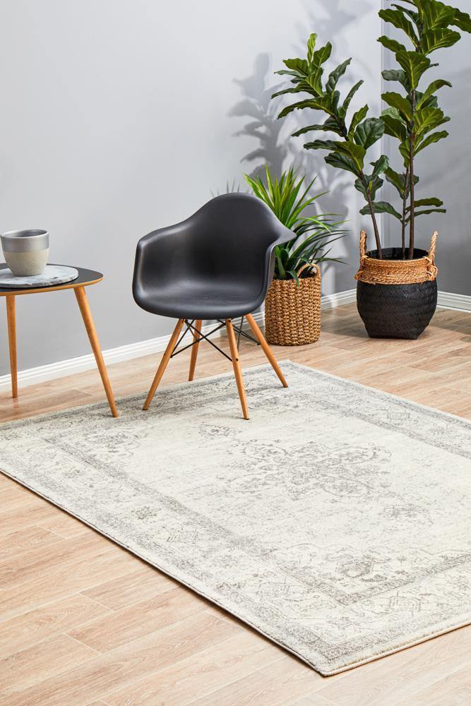 Century 977 Silver Rug - Cozy Rugs Australia