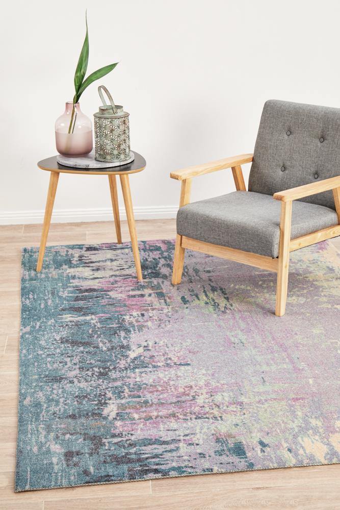 City Monet Stunning Violet Rug - Cozy Rugs Australia