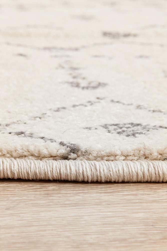 Chrome Elsa Silver Round Rug - Cozy Rugs Australia