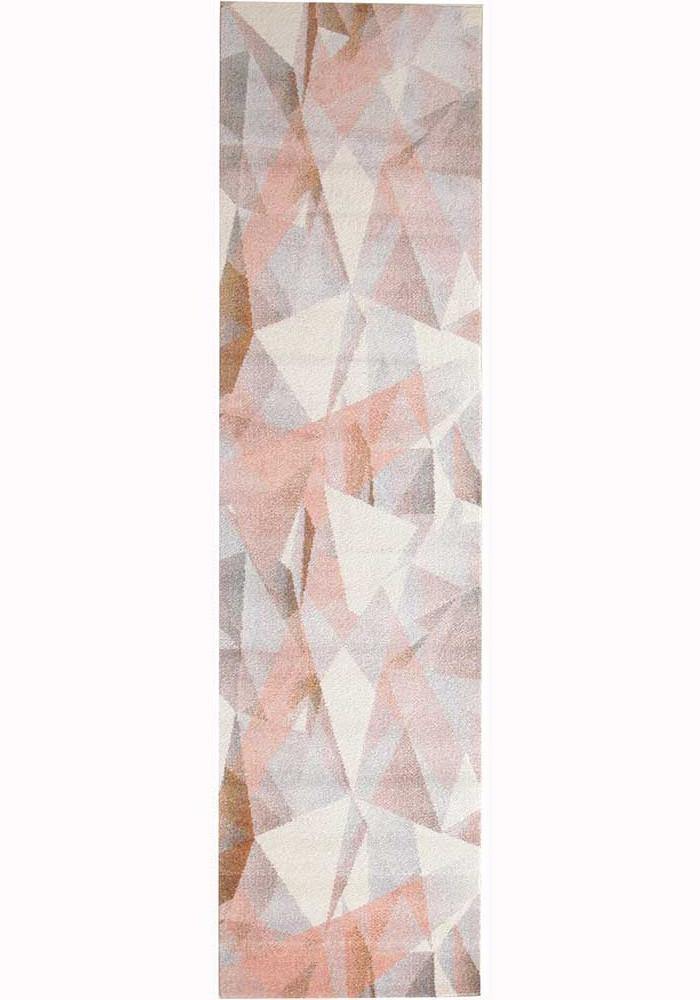 Dimensions Divinity Shatter Blush Modern Runner Rug - Cozy Rugs Australia