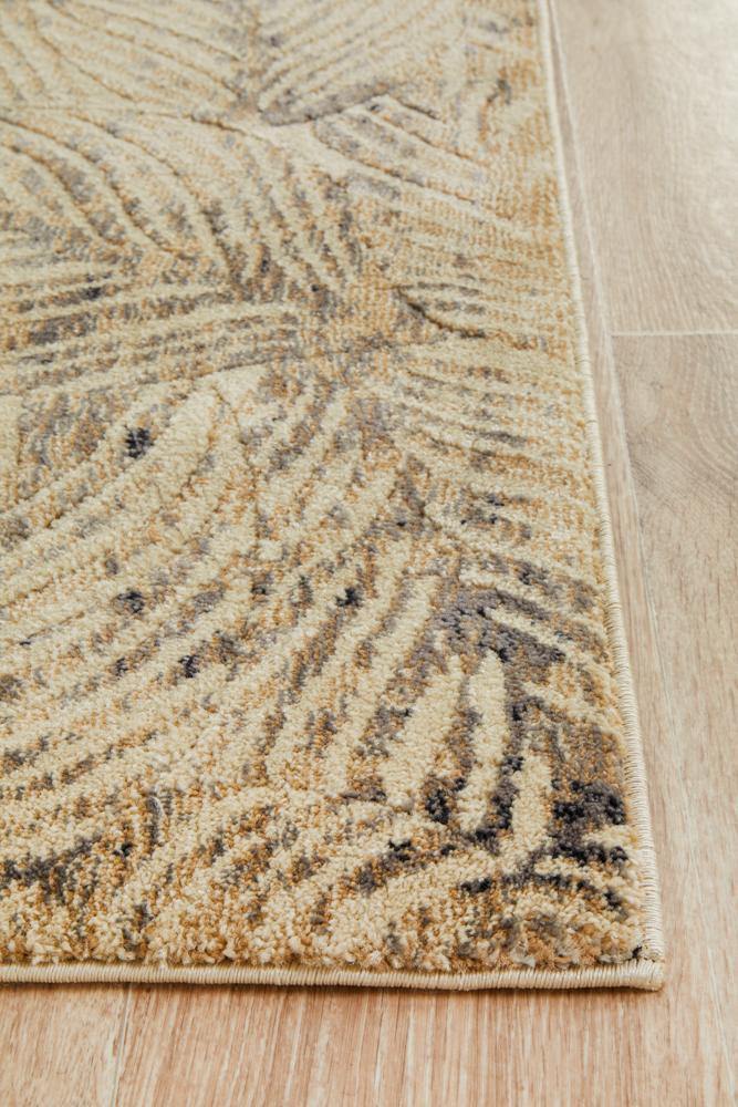 Dreamscape Artistic Nature Modern Charcoal Runner Rug - Cozy Rugs Australia