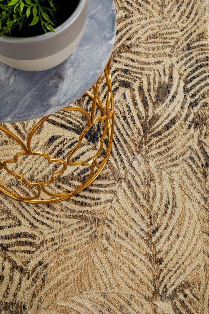 Dreamscape Artistic Nature Modern Charcoal Runner Rug - Cozy Rugs Australia