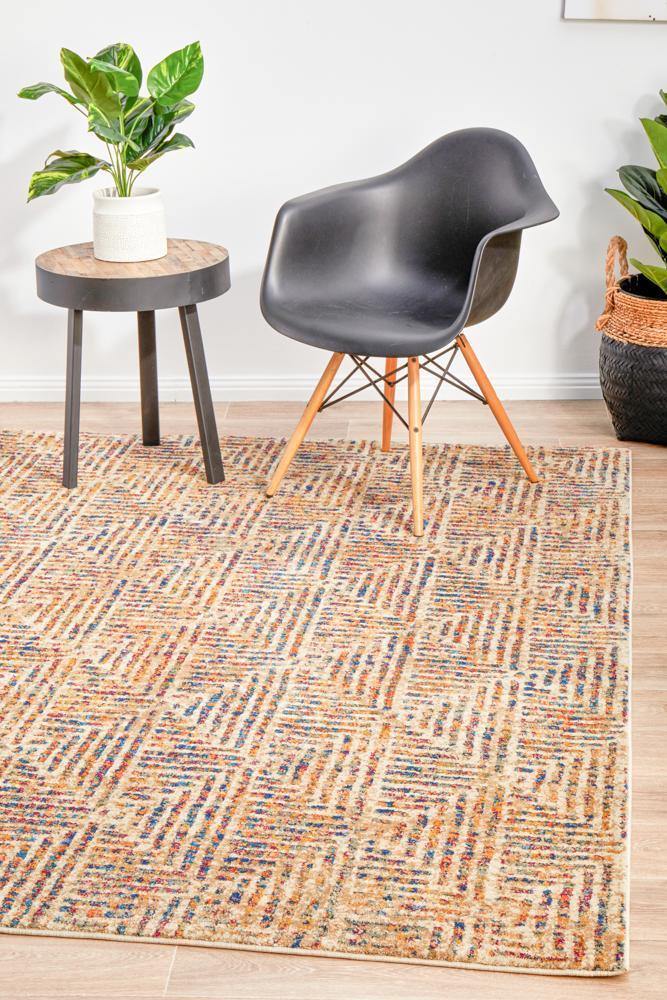 Dreamscape Movement Modern Multi Rug - Cozy Rugs Australia