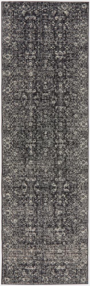 Evoke Estella Charcoal Transitional Rug - Cozy Rugs Australia