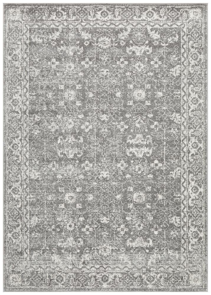 Evoke Shine Silver Transitional Rug - Cozy Rugs Australia
