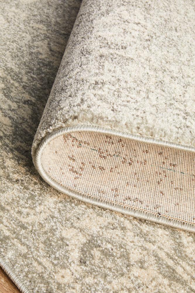 Evoke Shine Silver Transitional Rug - Cozy Rugs Australia