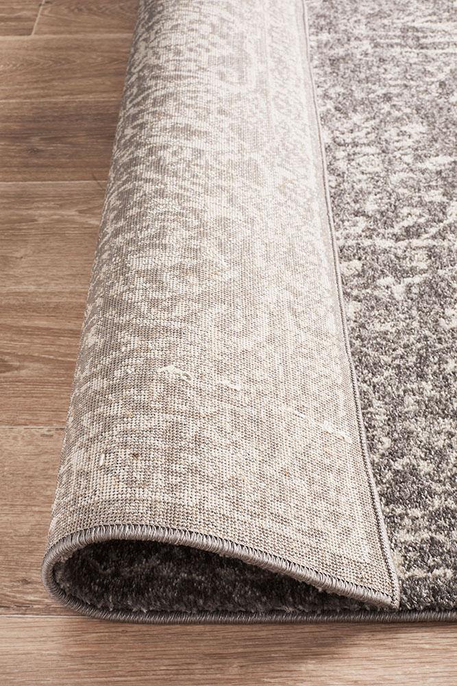 Evoke Homage Grey Transitional Rug - Cozy Rugs Australia