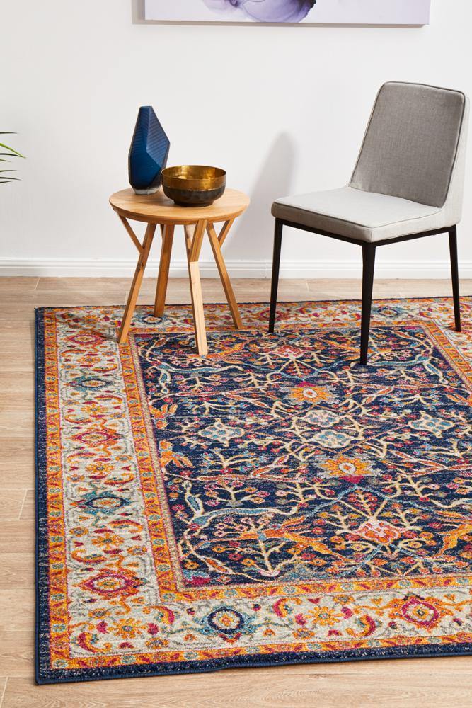 Evoke Splash Multi Transitional Rug - Cozy Rugs Australia