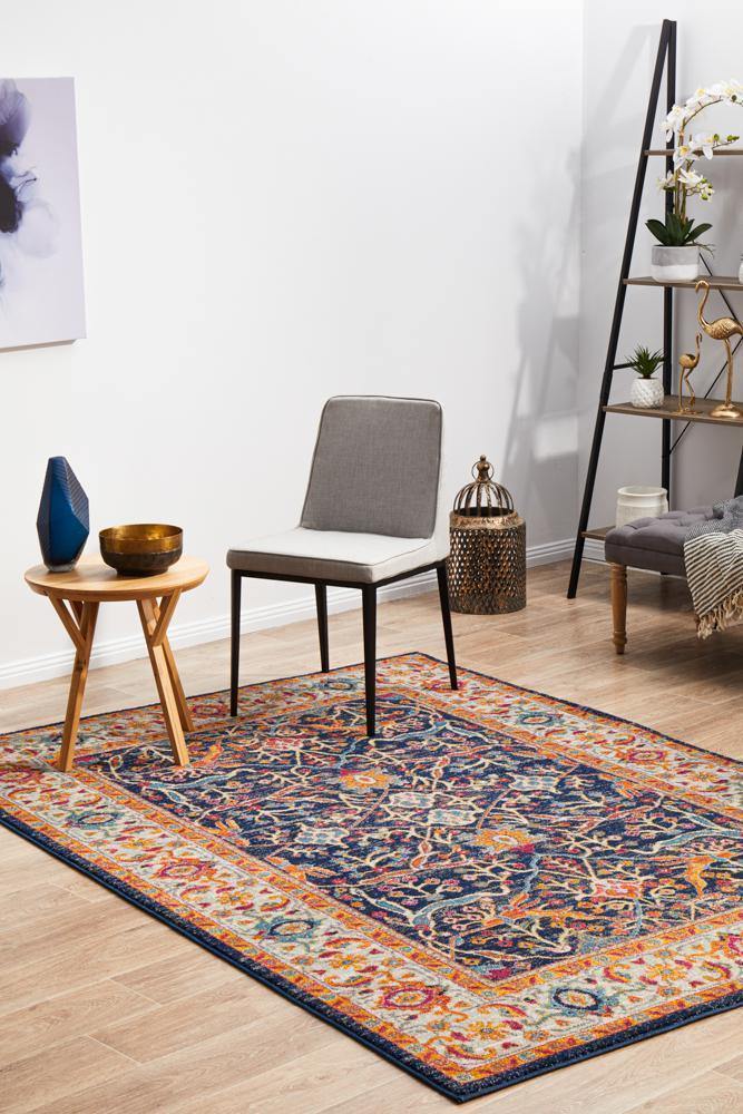 Evoke Splash Multi Transitional Rug - Cozy Rugs Australia