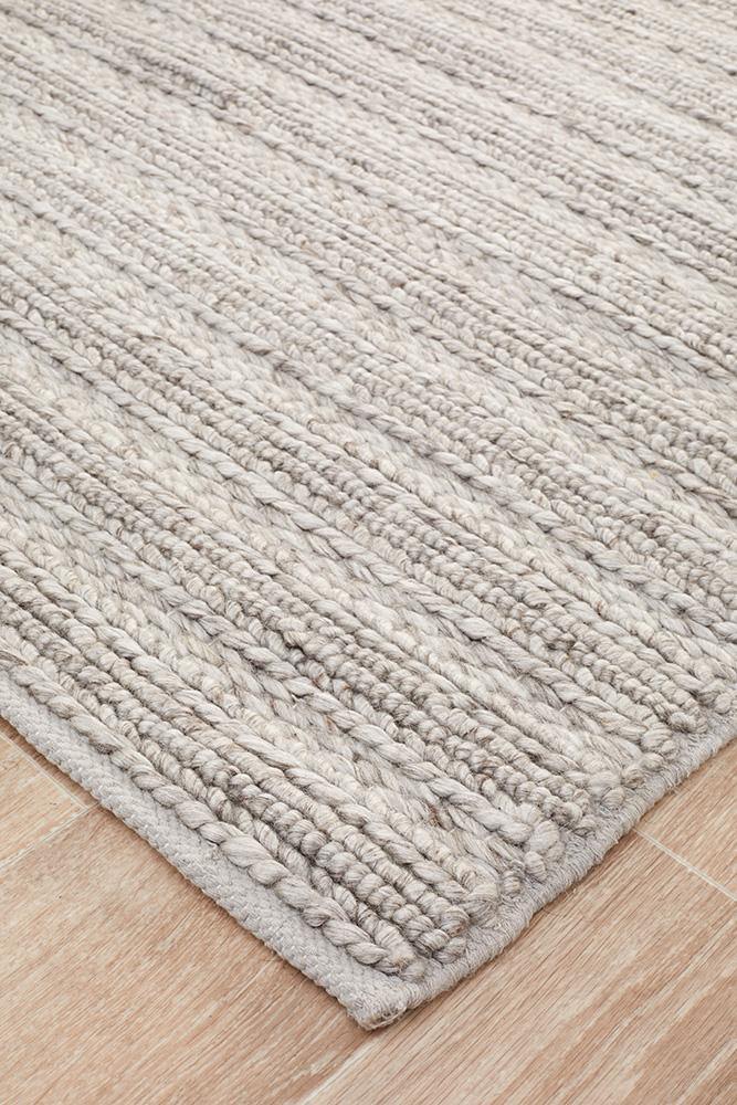 Harvest 801 Silver Rug - Cozy Rugs Australia