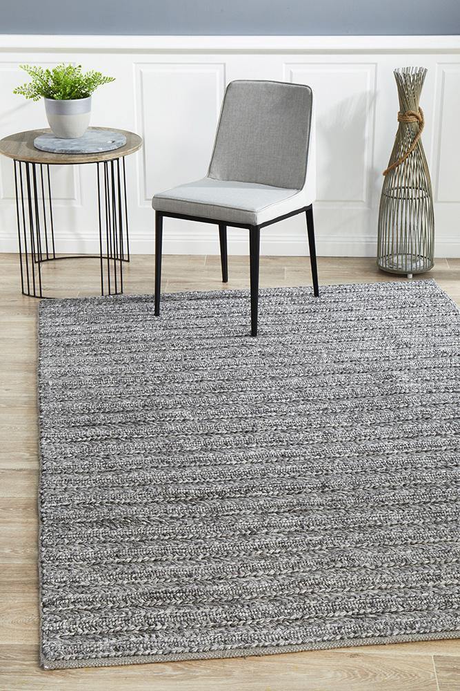 Harvest 801 Steel Rug - Cozy Rugs Australia