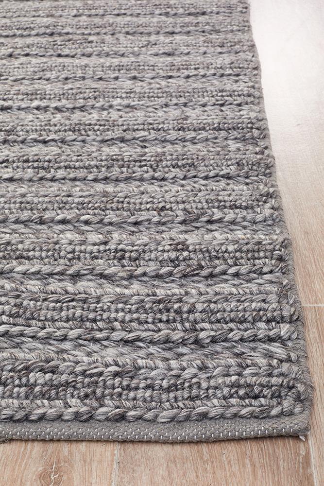 Harvest 801 Steel Rug - Cozy Rugs Australia