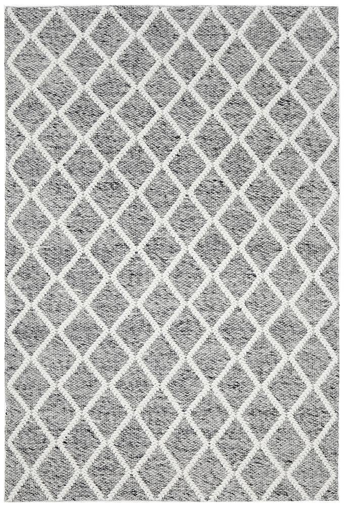 Huxley Grey Rug - Cozy Rugs Australia