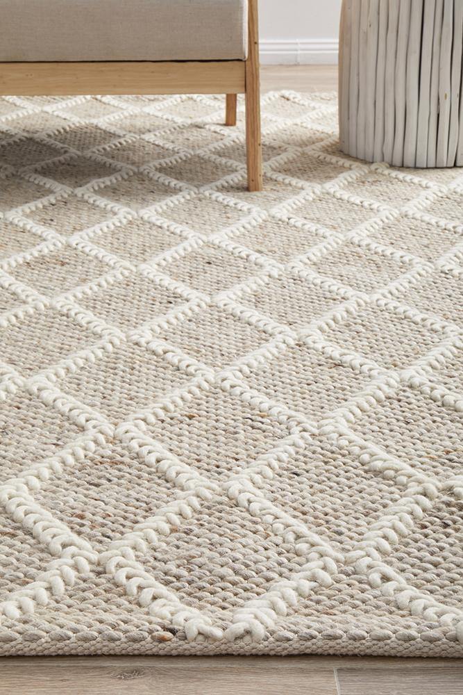 Huxley Natural Rug - Cozy Rugs Australia
