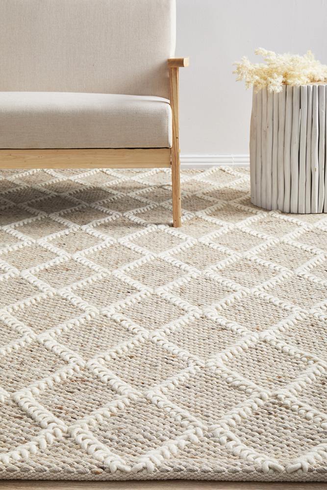 Huxley Natural Rug - Cozy Rugs Australia
