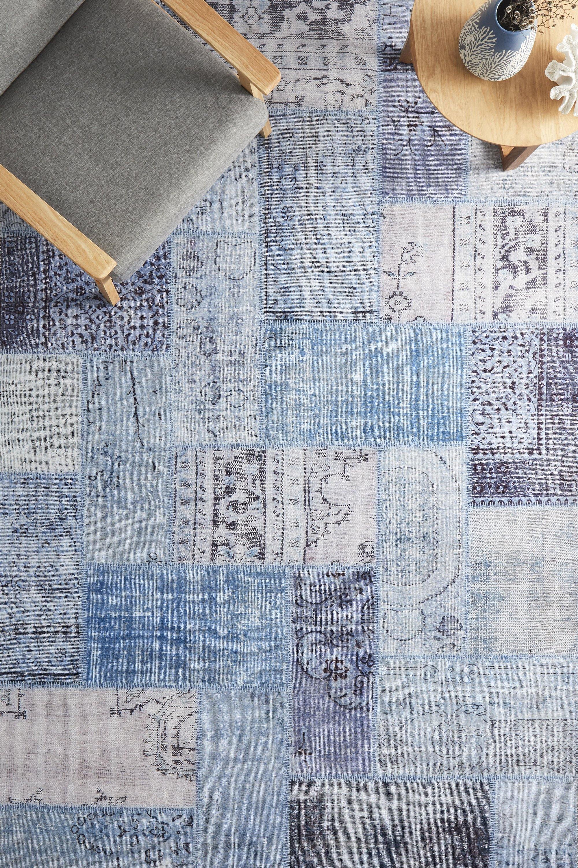 Illusions 121 Denim Rug - Cozy Rugs Australia