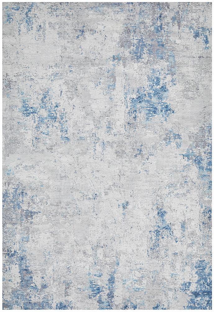 Illusions 132 Blue Rug - Cozy Rugs Australia