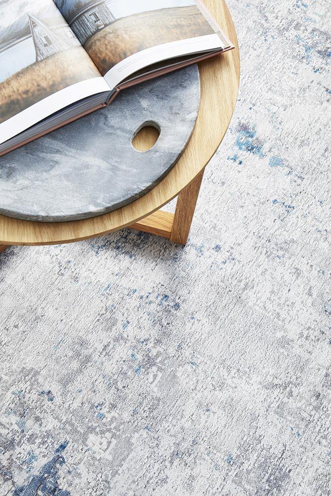 Illusions 132 Blue Rug - Cozy Rugs Australia