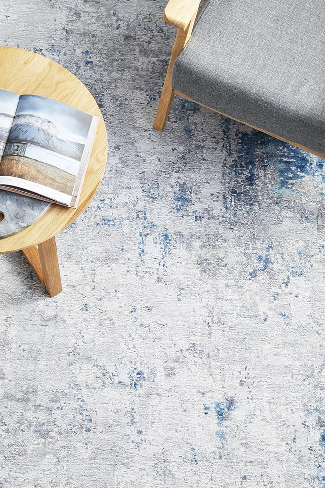 Illusions 132 Blue Rug - Cozy Rugs Australia