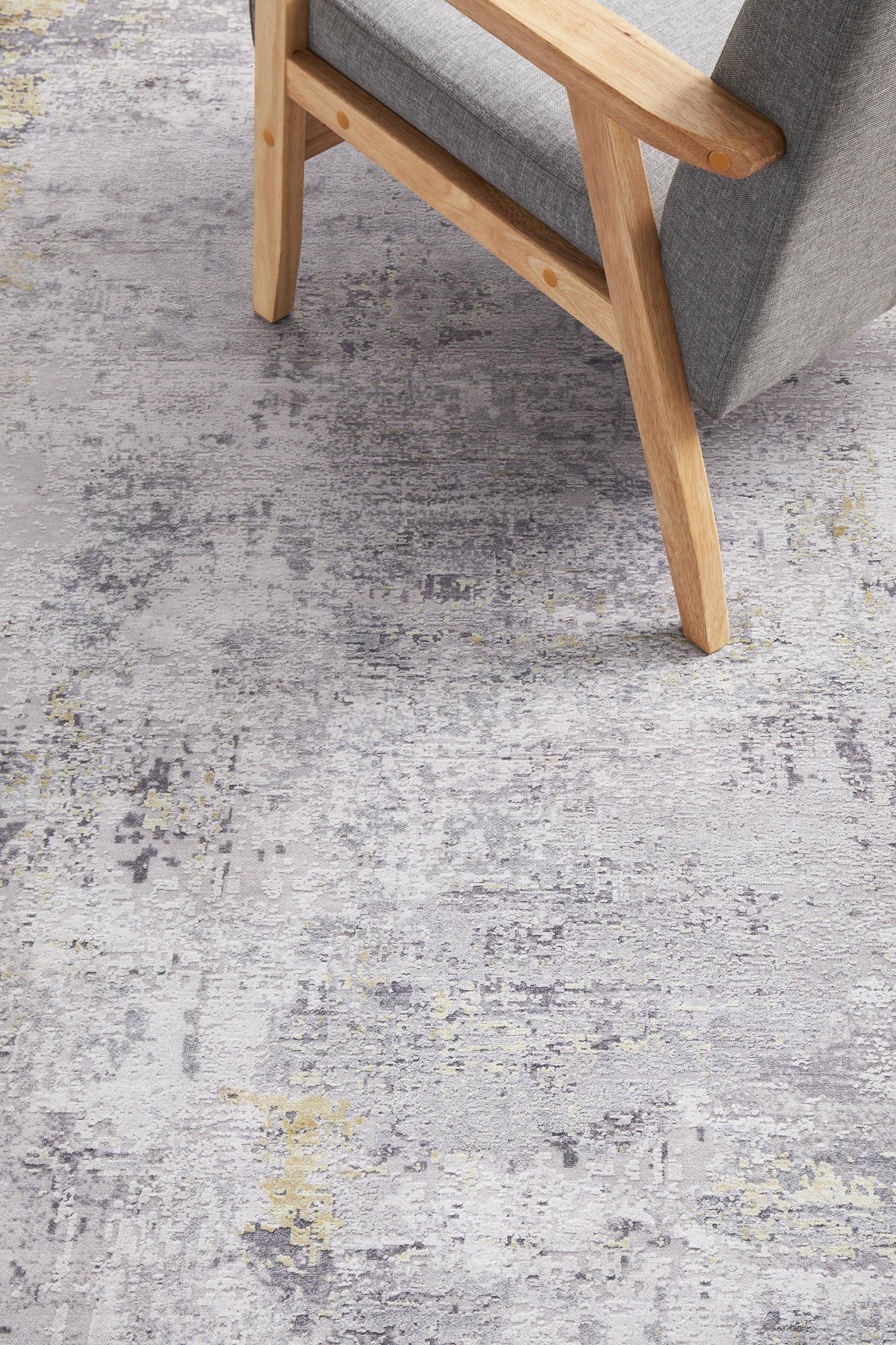 Illusions 156 Gold Rug - Cozy Rugs Australia