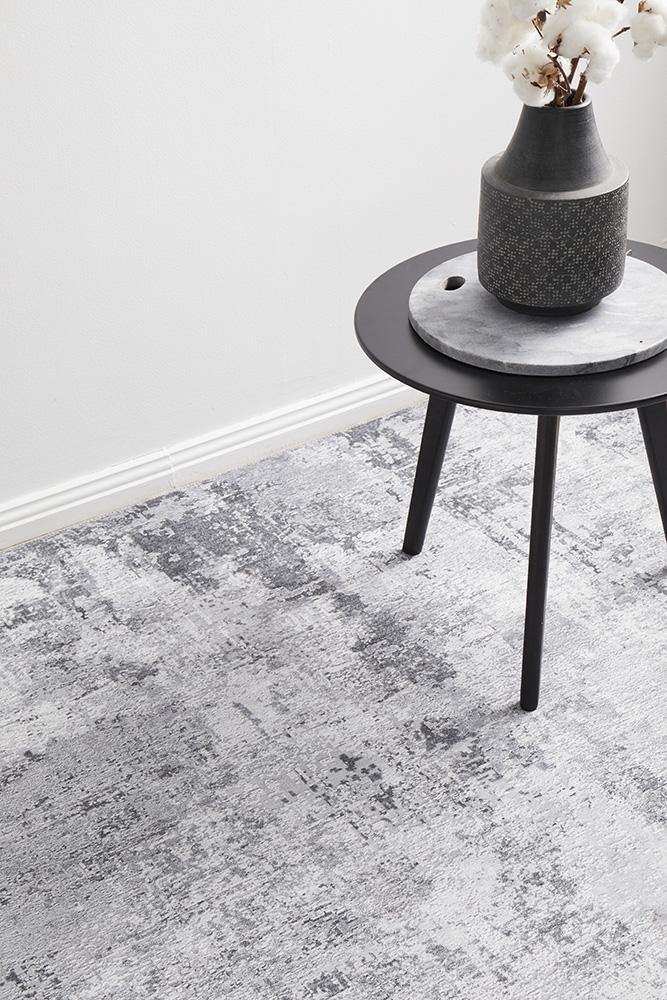 Illusions 156 Silver Rug - Cozy Rugs Australia